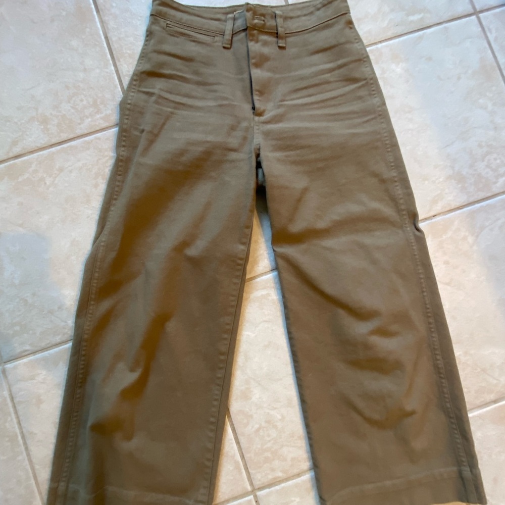 Madewell emmet wide leg crop size 26